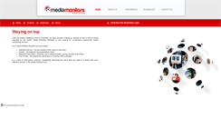 Desktop Screenshot of mediamonitors.com.pk