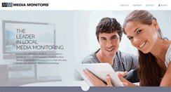 Desktop Screenshot of mediamonitors.com
